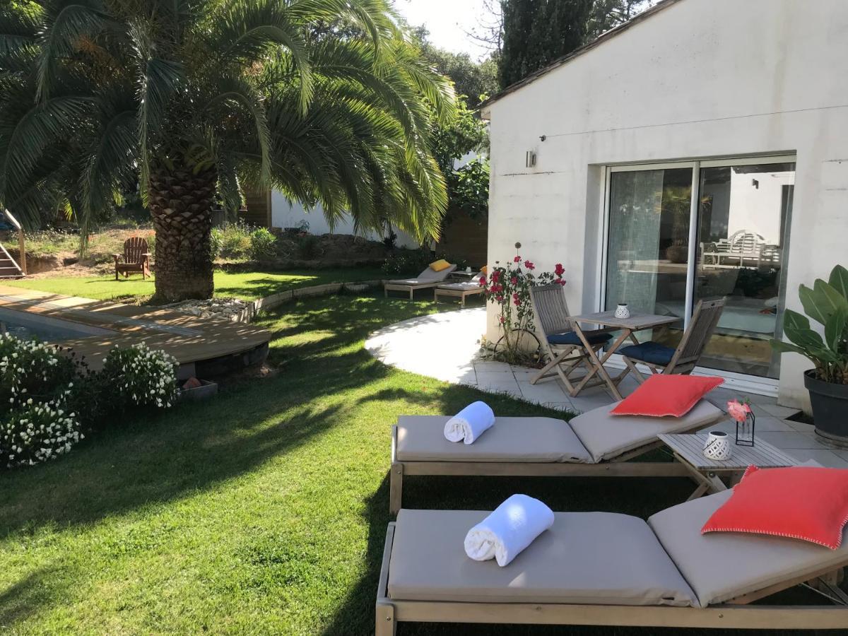 La Maison De La Dune - Chambres Climatisees - Jacuzzi 1Ere Seance Offerte - Piscine Chauffee Avec Abri Amovible - Plage Situee A 200M, Acces Direct Par Le Bois La Couarde sur Mer Bagian luar foto