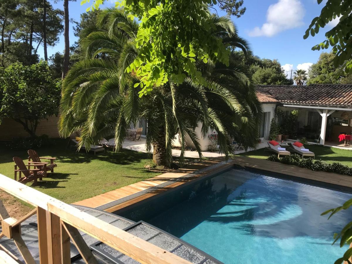 La Maison De La Dune - Chambres Climatisees - Jacuzzi 1Ere Seance Offerte - Piscine Chauffee Avec Abri Amovible - Plage Situee A 200M, Acces Direct Par Le Bois La Couarde sur Mer Bagian luar foto