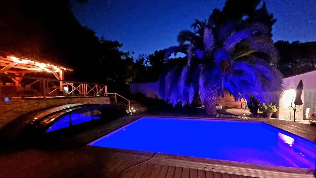 La Maison De La Dune - Chambres Climatisees - Jacuzzi 1Ere Seance Offerte - Piscine Chauffee Avec Abri Amovible - Plage Situee A 200M, Acces Direct Par Le Bois La Couarde sur Mer Bagian luar foto